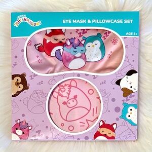 Squishmallows Eye Mask & Pillowcase Sleep Set